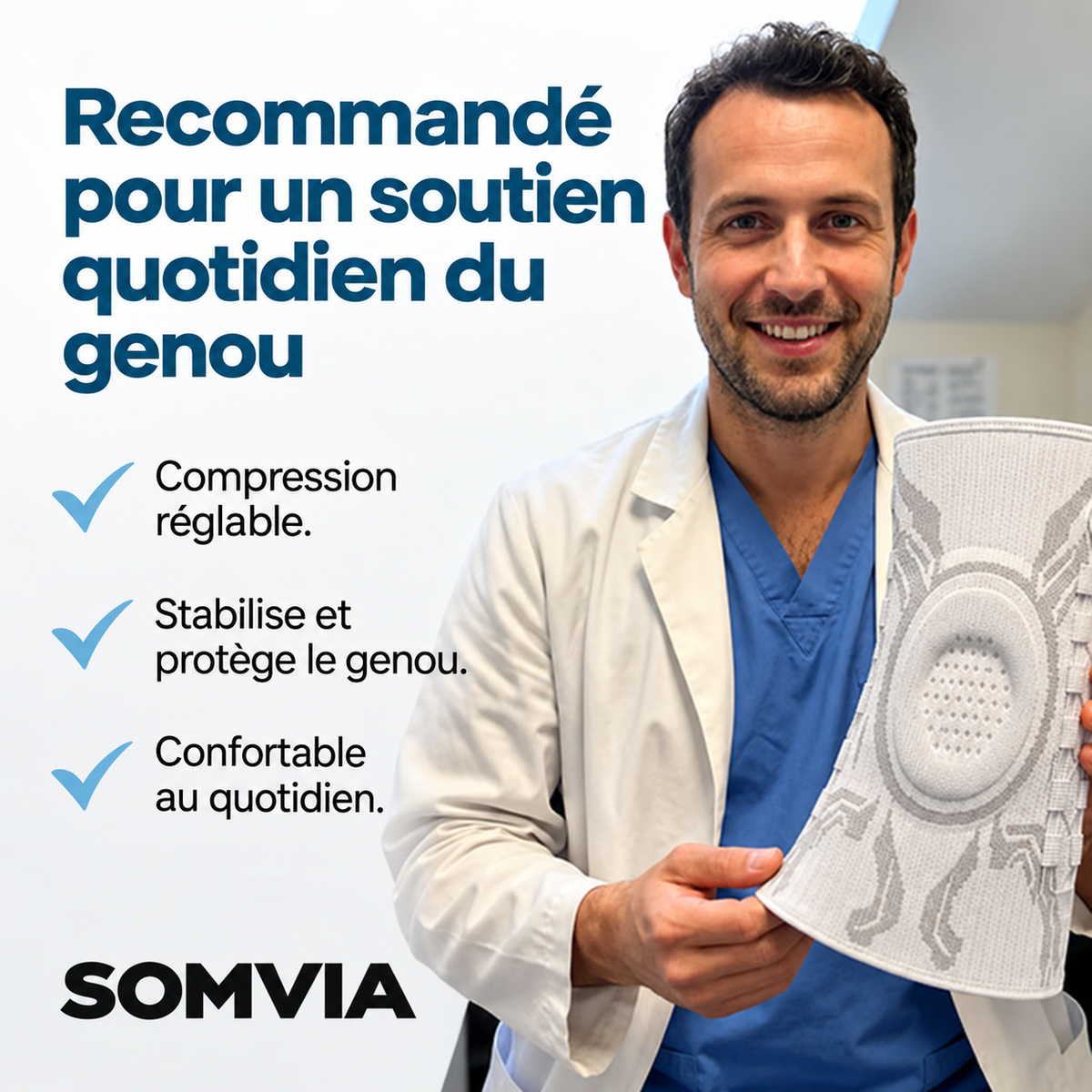 Genouillère orthopédique